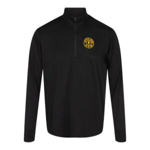 Men's Athletic 1/4 Zip (Black)